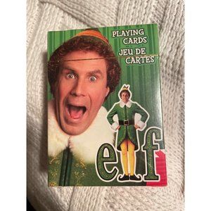 Elf Movie Playing Cards New in Box & cellophane Will Ferrell